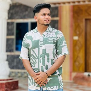 Half Sleeve Shirt (Green) 0002